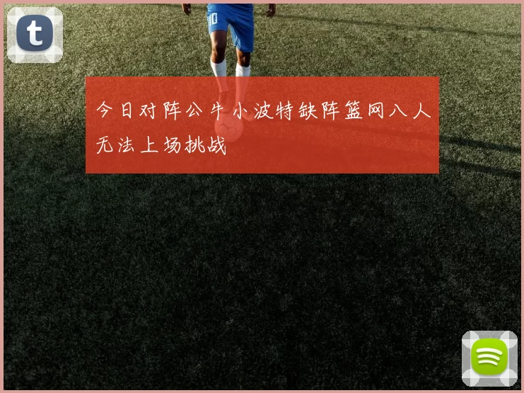 今日对阵公牛小波特缺阵篮网八人无法上场挑战